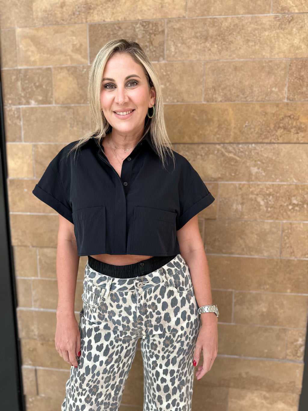 Double Waistband Leopard Jean – The Fashion Lounge